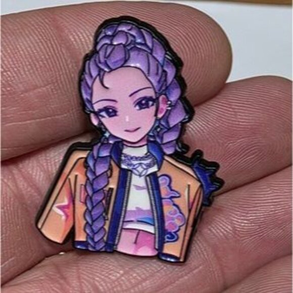 Independent Other - Netflix Huntrix KPOP Demon Hunters Anime Style Rumi Pin Collectible Edition